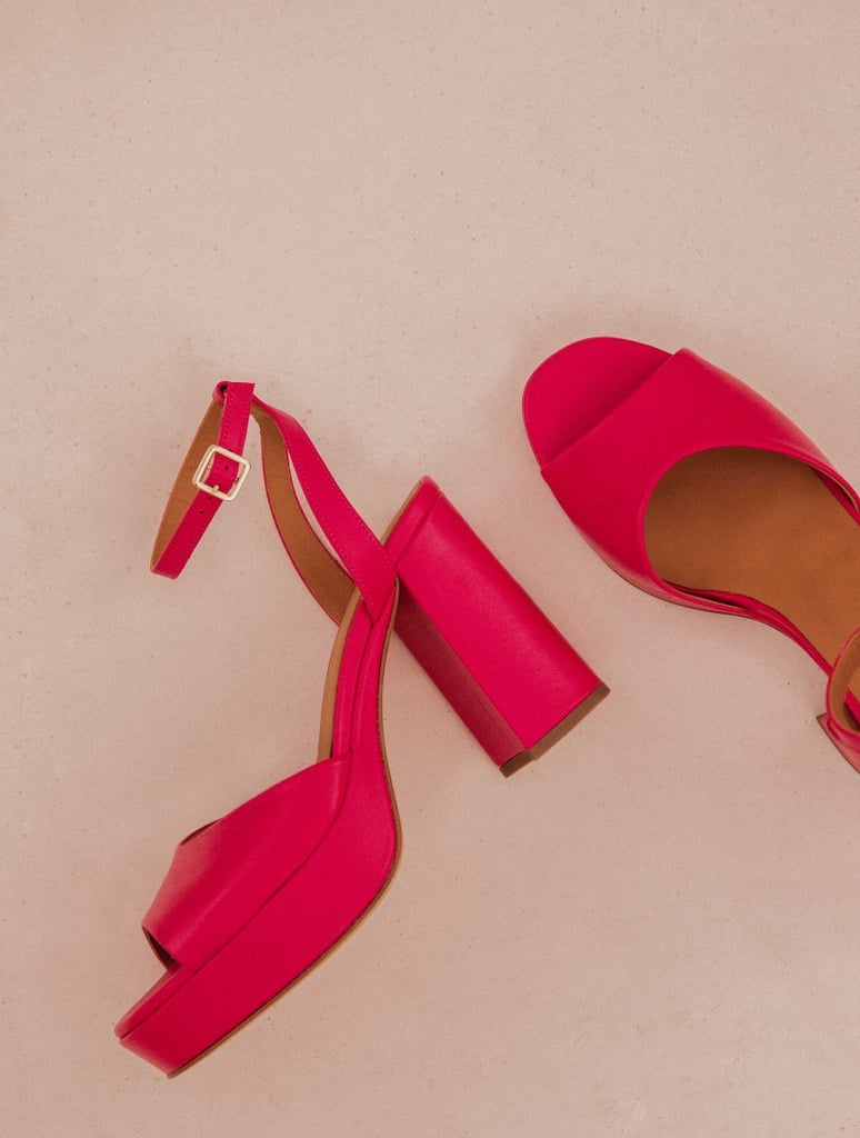 Sandales à Talons : Lisa - Hot Pink