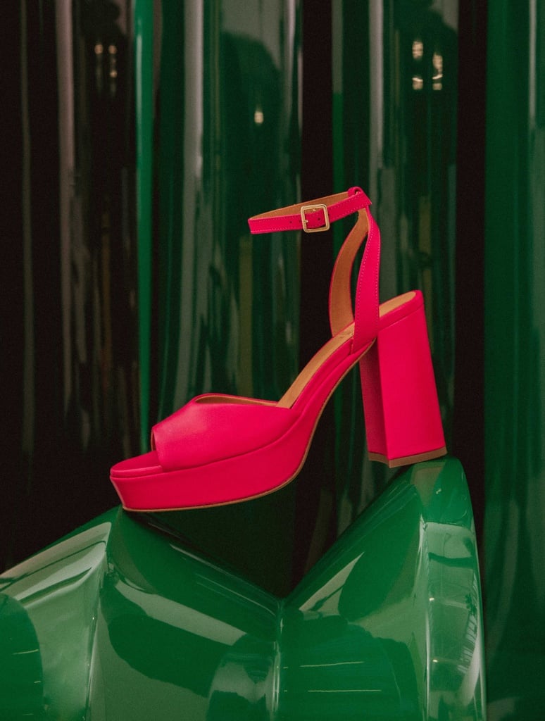 Sandales à Talons : Lisa - Hot Pink