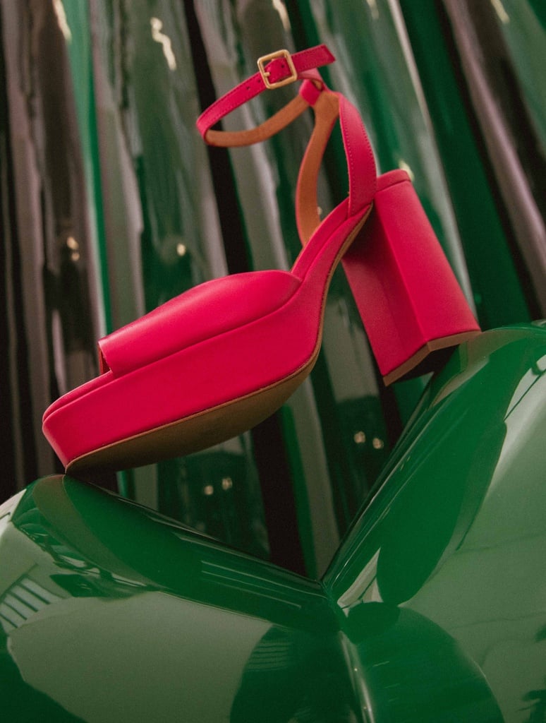 Sandales à Talons : Lisa - Hot Pink