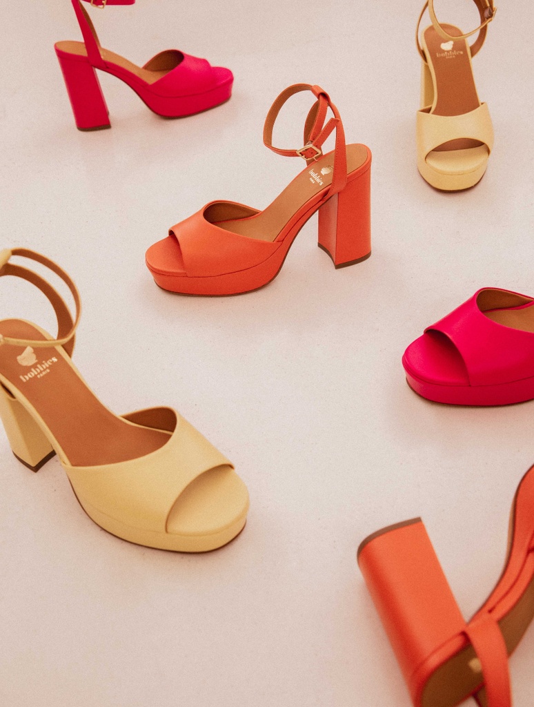 Sandales à Talons : Lisa - Sunrise