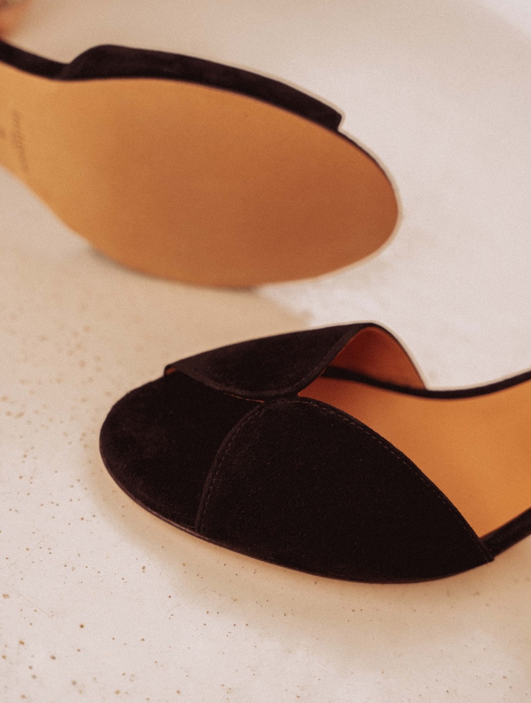 Sandalen mit Absatz : Liz - Black