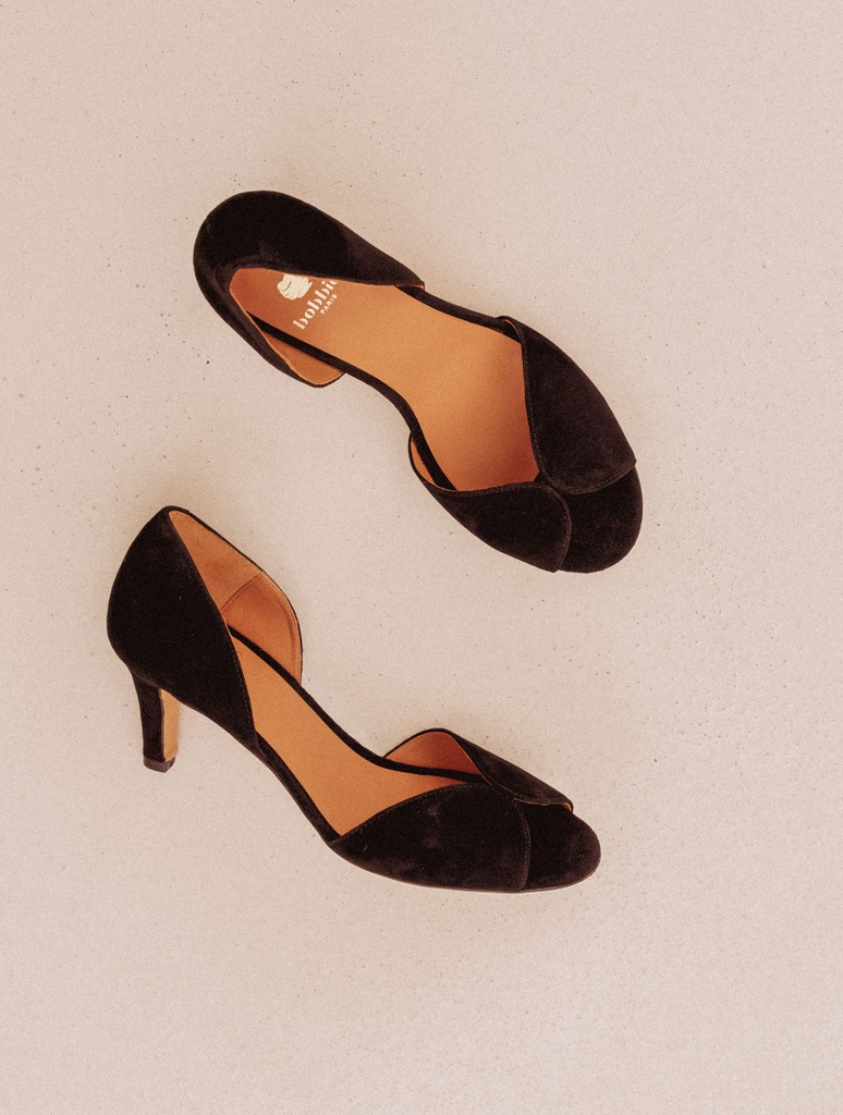 Sandalen mit Absatz : Liz - Black