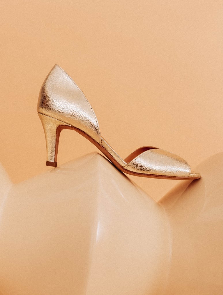 Sandalen mit Absatz : Liz - Champagne Gold