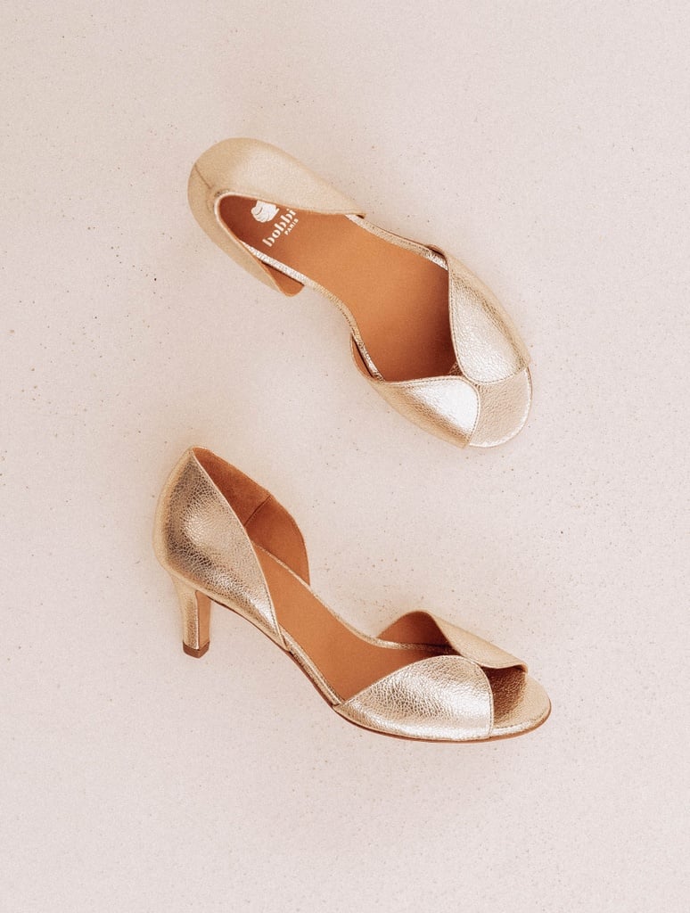 Sandalen mit Absatz : Liz - Champagne Gold
