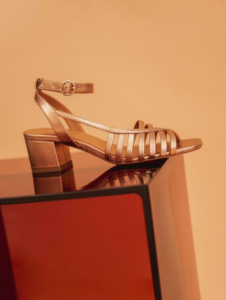 Sandalen mit Absatz : Luna - Antique Gold