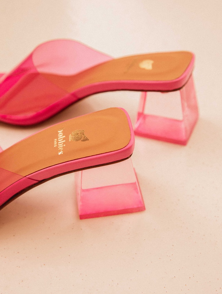 Sandalias de Tacón : Margot - Jelly Pink