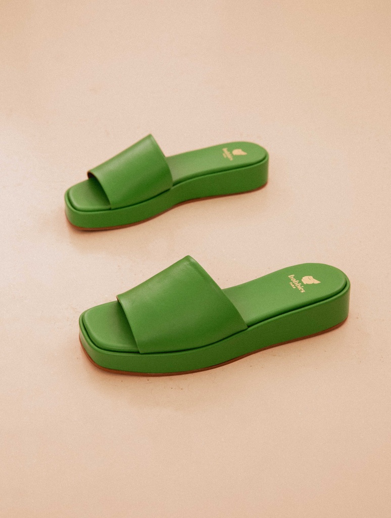 Flache Sandalen : Marta - Basil Smash