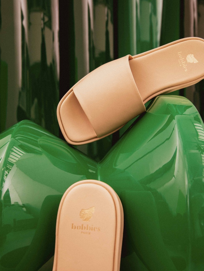 Sandalias Planas : Marta - Beige