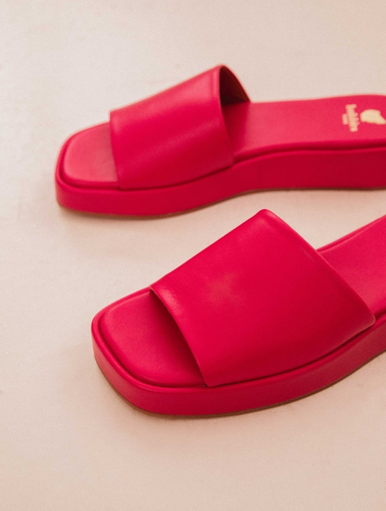 Sandalias Planas : Marta - Hot Pink