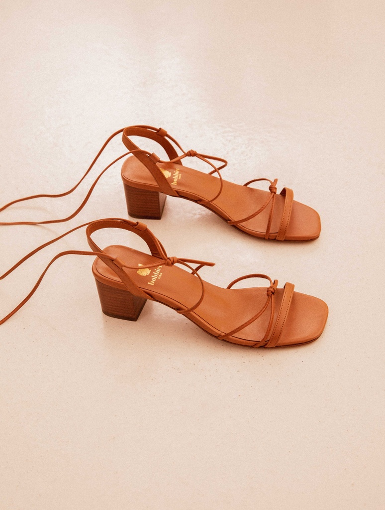 Sandales à Talons : Nicole - Summer Camel