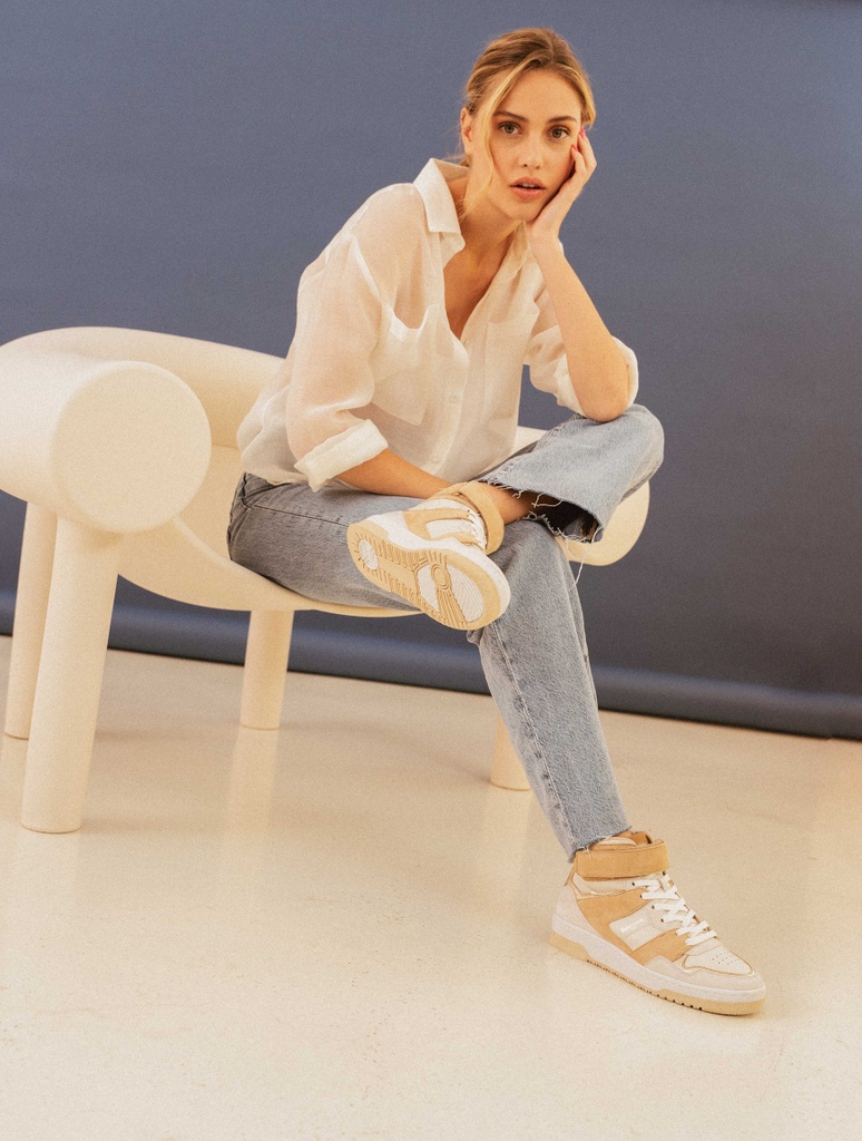 Baskets : Noa - Off White & Milos Beige