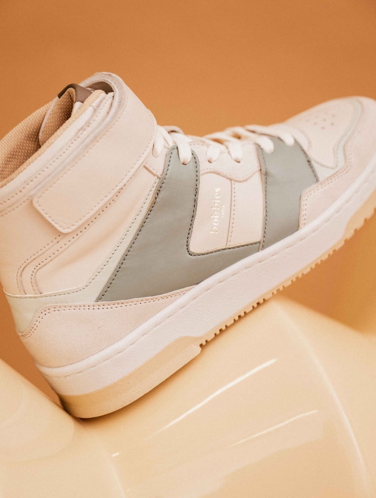 Sneakers : Noa - Off White & Grey Blue