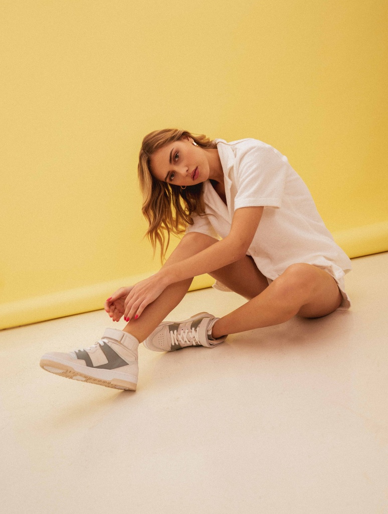 Zapatillas : Noa - Off White & Grey Blue