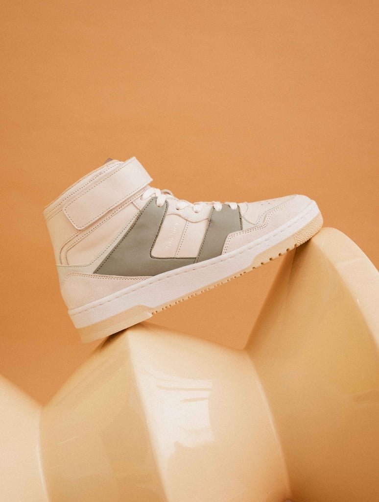 Sneakers : Noa - Off-White & Grey Blue