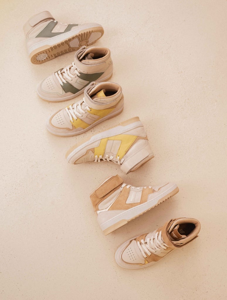 Sneakers : Noa - Off-White & Grey Blue