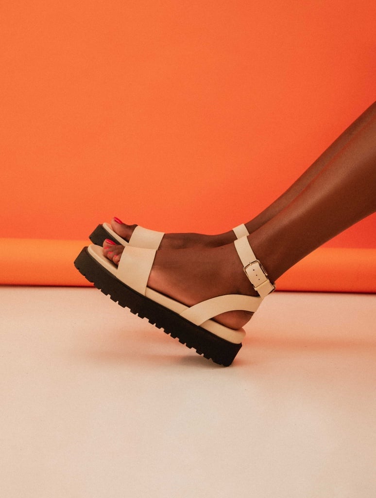 Sandales Plates : Nomi - Beige