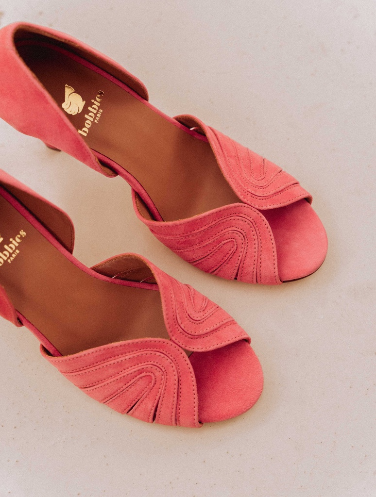 Sandalias de Tacón : Paloma - Miami Pink