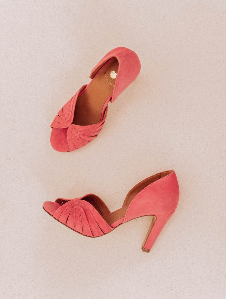 Sandalias de Tacón : Paloma - Miami Pink