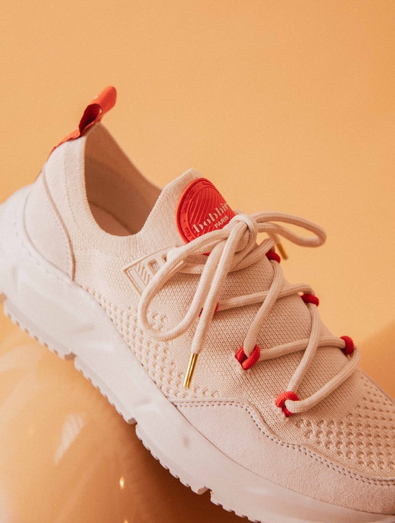 Sneakers : Sakura - Ecru & Mandarin