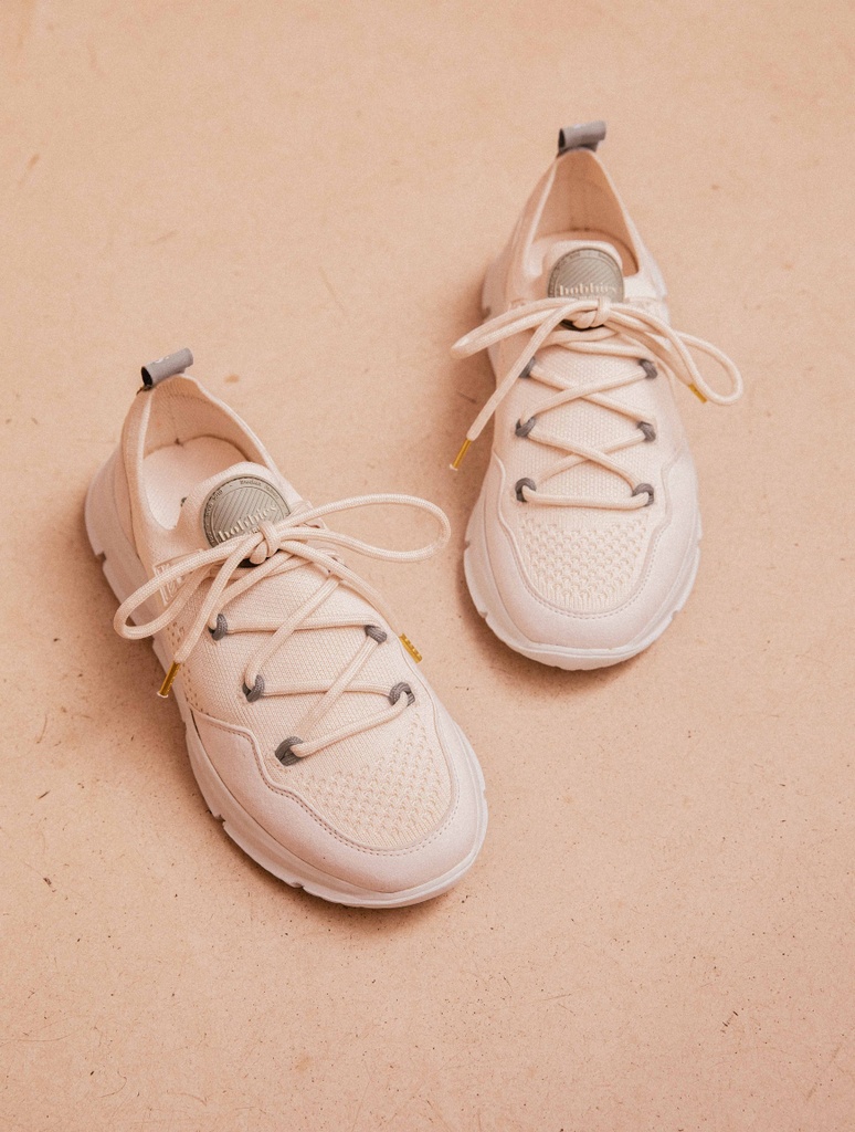 Zapatillas : Sakura - Ecru & Grey Green