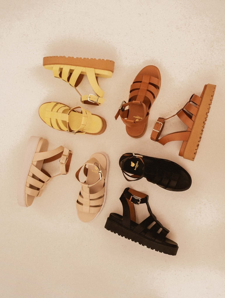 Flache Sandalen : Sam - Beige