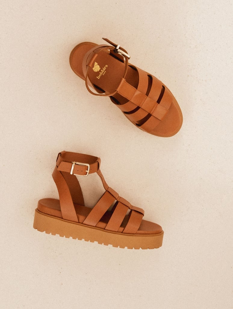 Flache Sandalen : Sam - Camel d'Été
