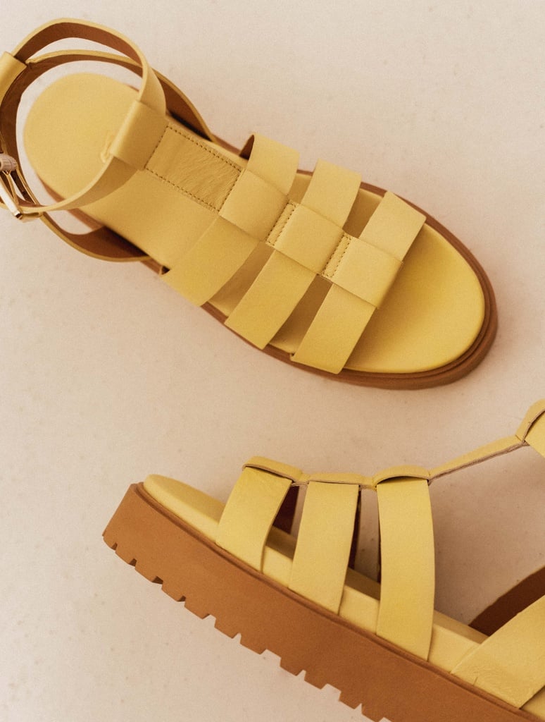 Flat Sandals : Sam - Lemon Curd