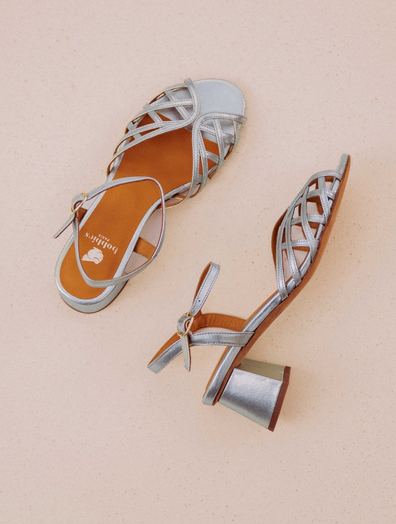 Sandalias de Tacón : Salma - Ice Baby