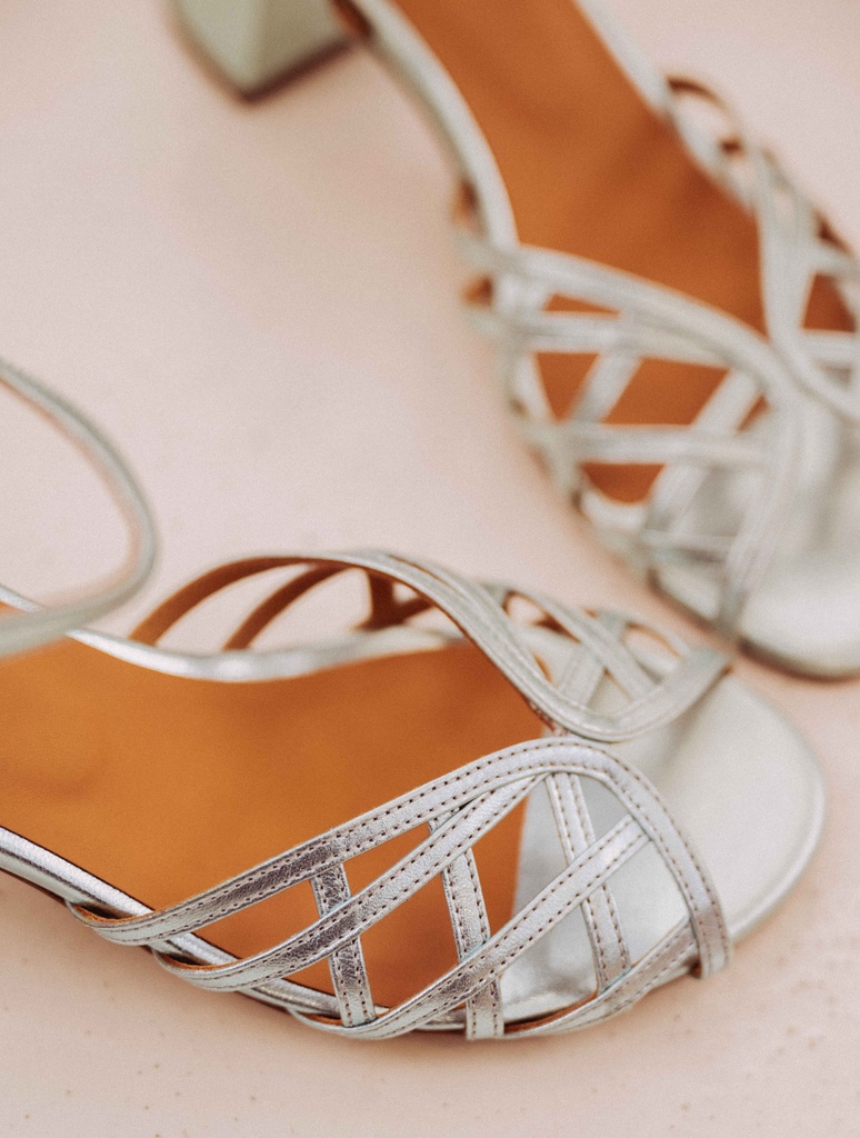 Sandalias de Tacón : Salma - Ice Baby