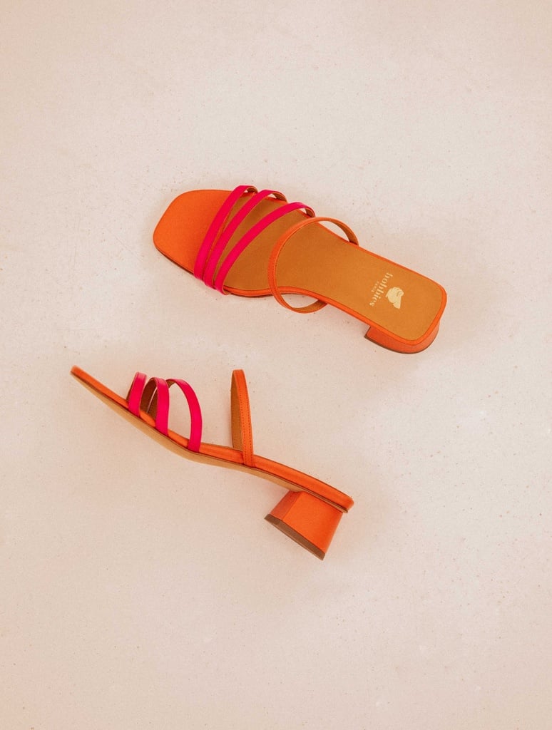 Sandales à Talons : Sonja - Sunrise & Hot Pink
