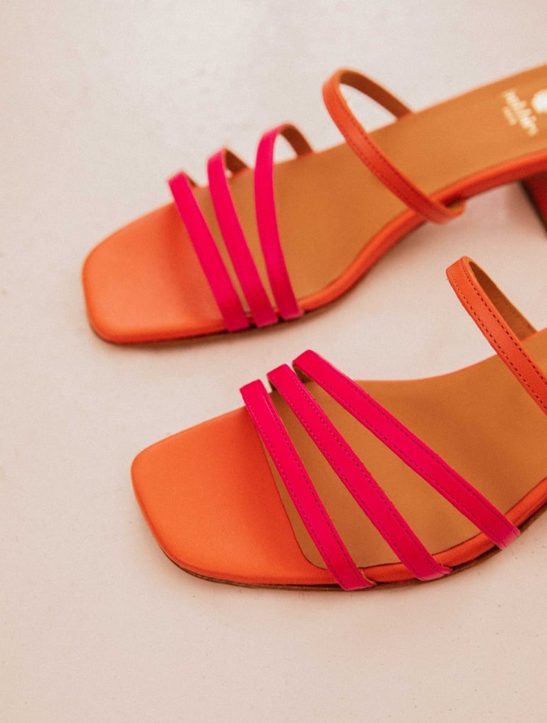 Sandales à Talons : Sonja - Sunrise & Hot Pink