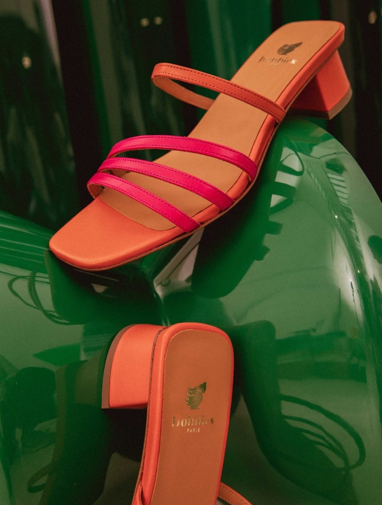 Sandales à Talons : Sonja - Sunrise & Hot Pink