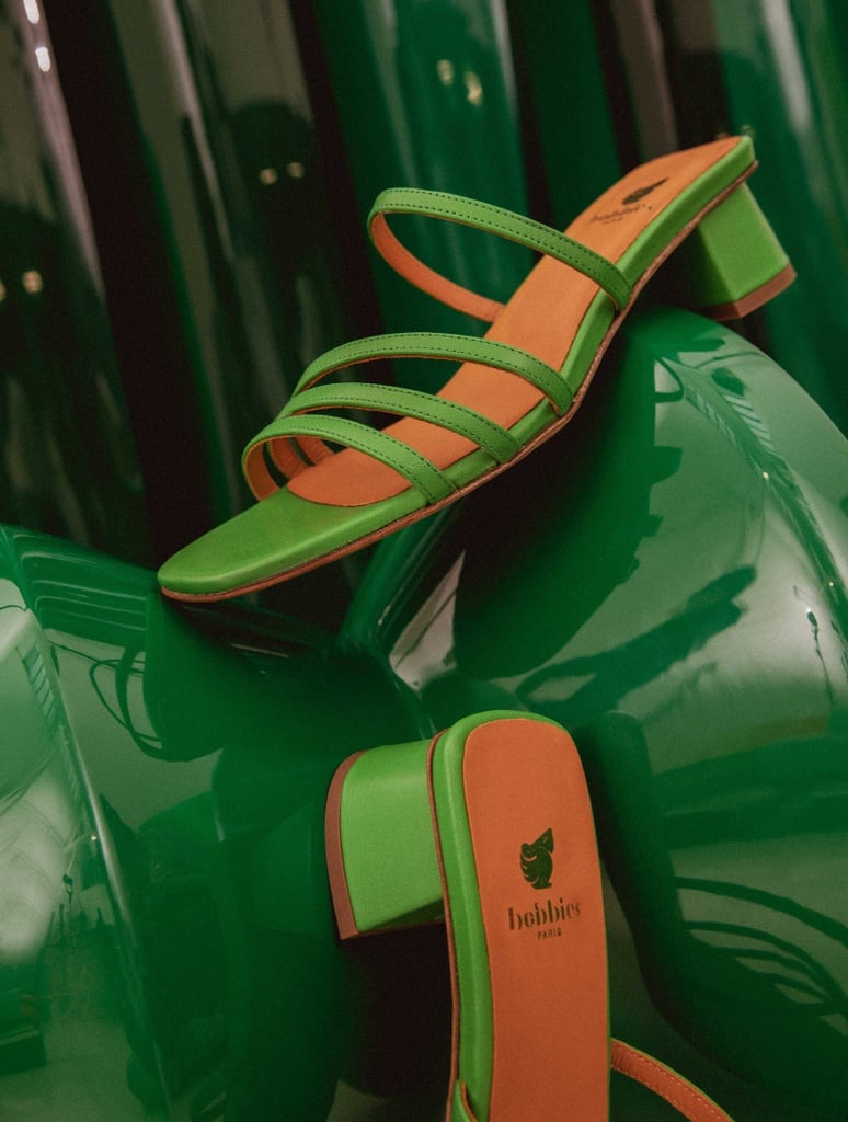 Heeled Sandals : Sonja - Basil Smash