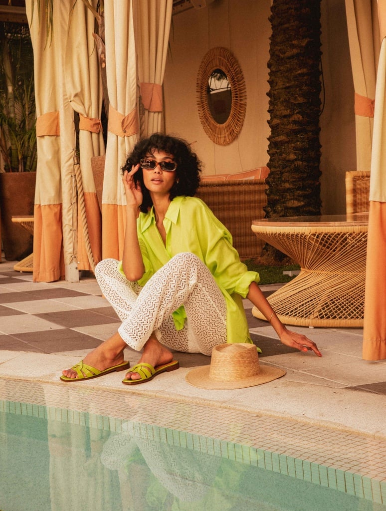 Sandalias Planas : Thaïs - Frozen kiwi