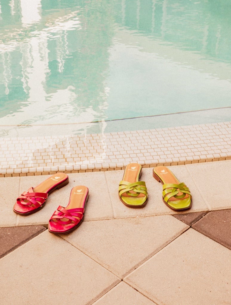 Sandales Plates : Thaïs - Frozen Kiwi