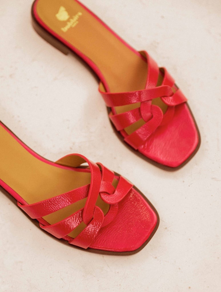 Sandales Plates : Thaïs - Iced Fuchsia