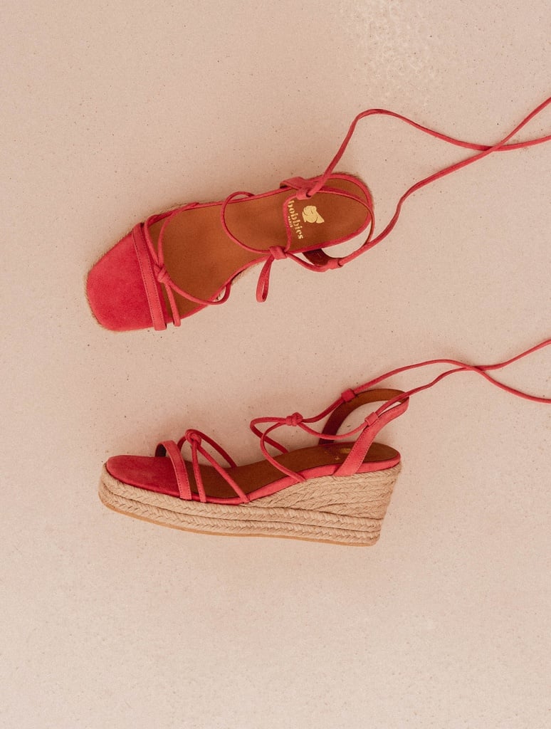 Alpargatas con cuña : Thalie - Miami Pink