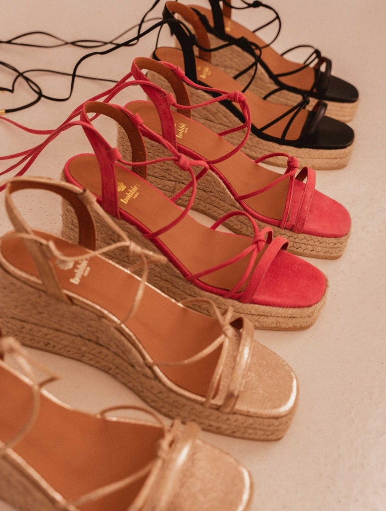 Alpargatas con cuña : Thalie - Miami Pink