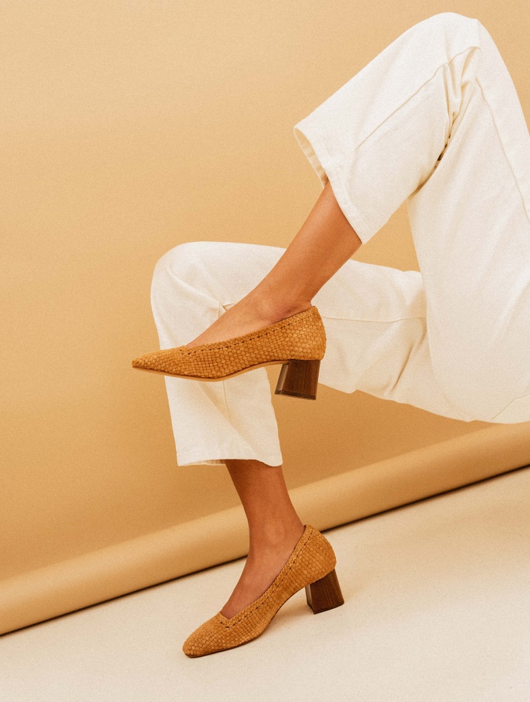 Sandalen mit Absatz : Tilvia - Camel