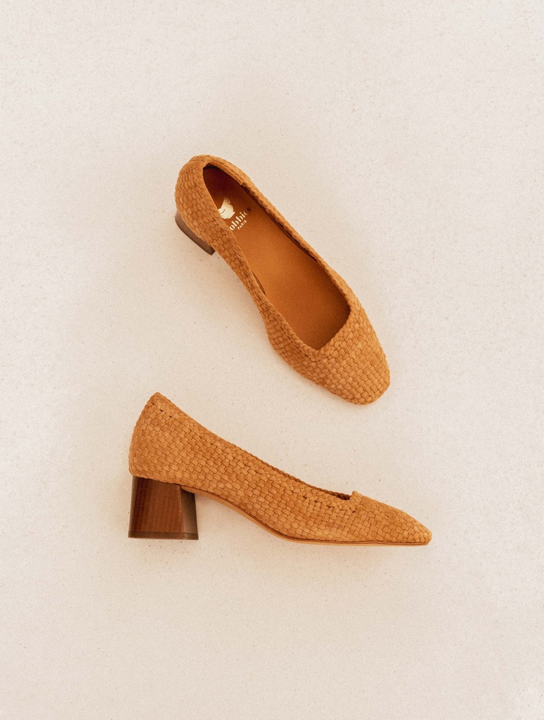 Sandalen mit Absatz : Tilvia - Camel