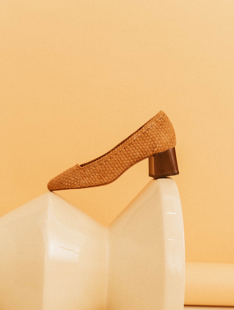 Sandalen mit Absatz : Tilvia - Camel