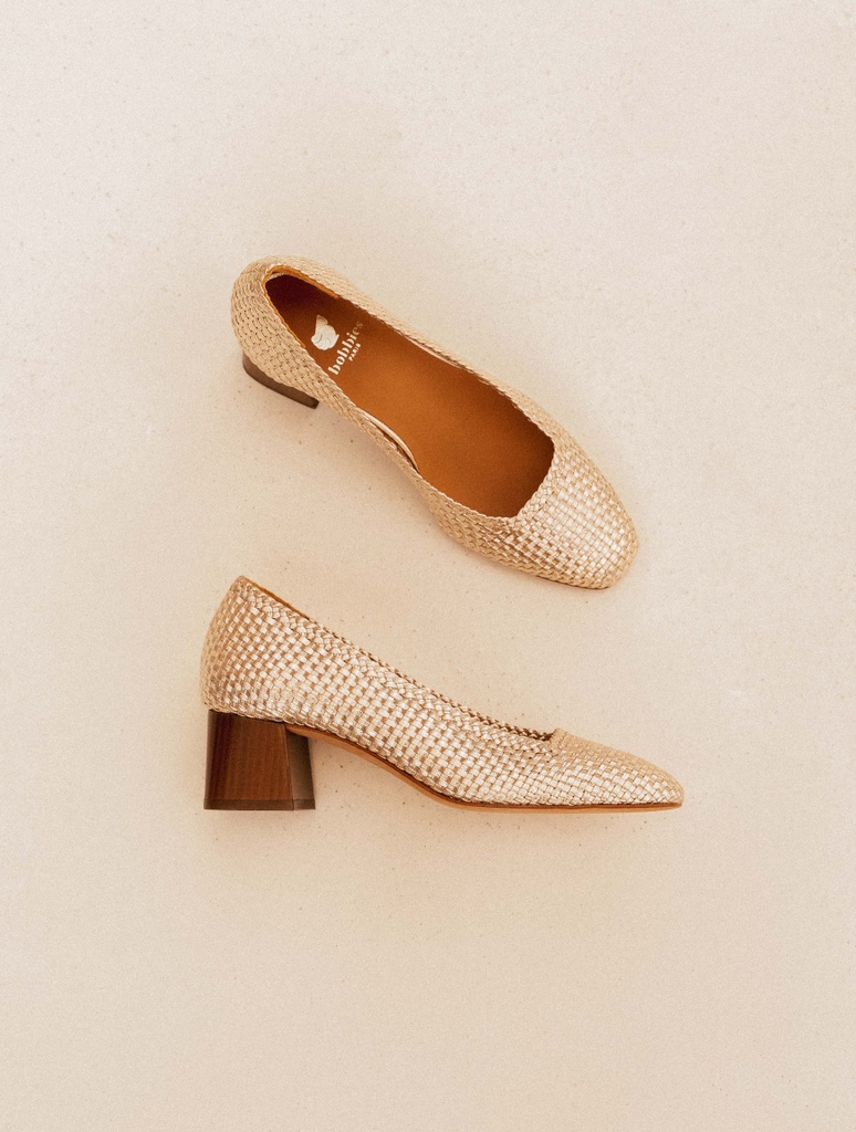 Sandalias de Tacón : Tilvia - Secret Champagne