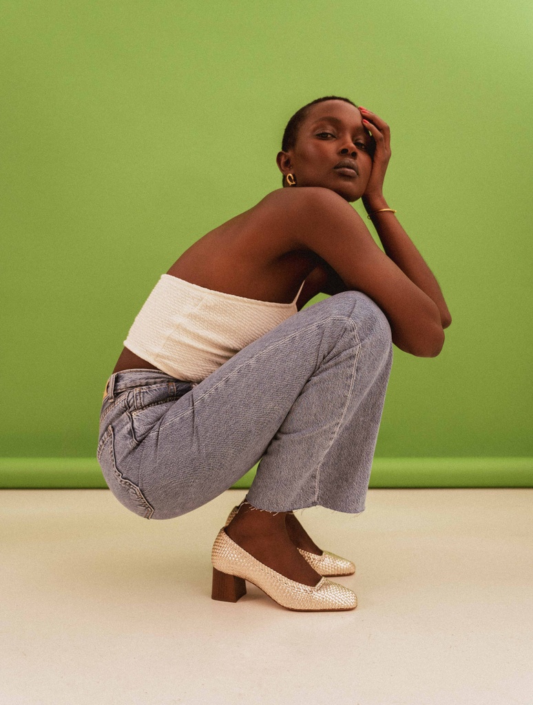 Sandalias de Tacón : Tilvia - Secret Champagne