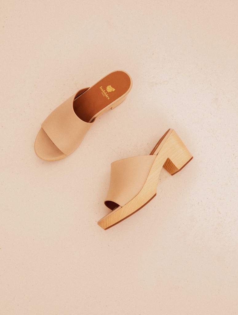 Sandalias de Tacón : Vicky - Beige