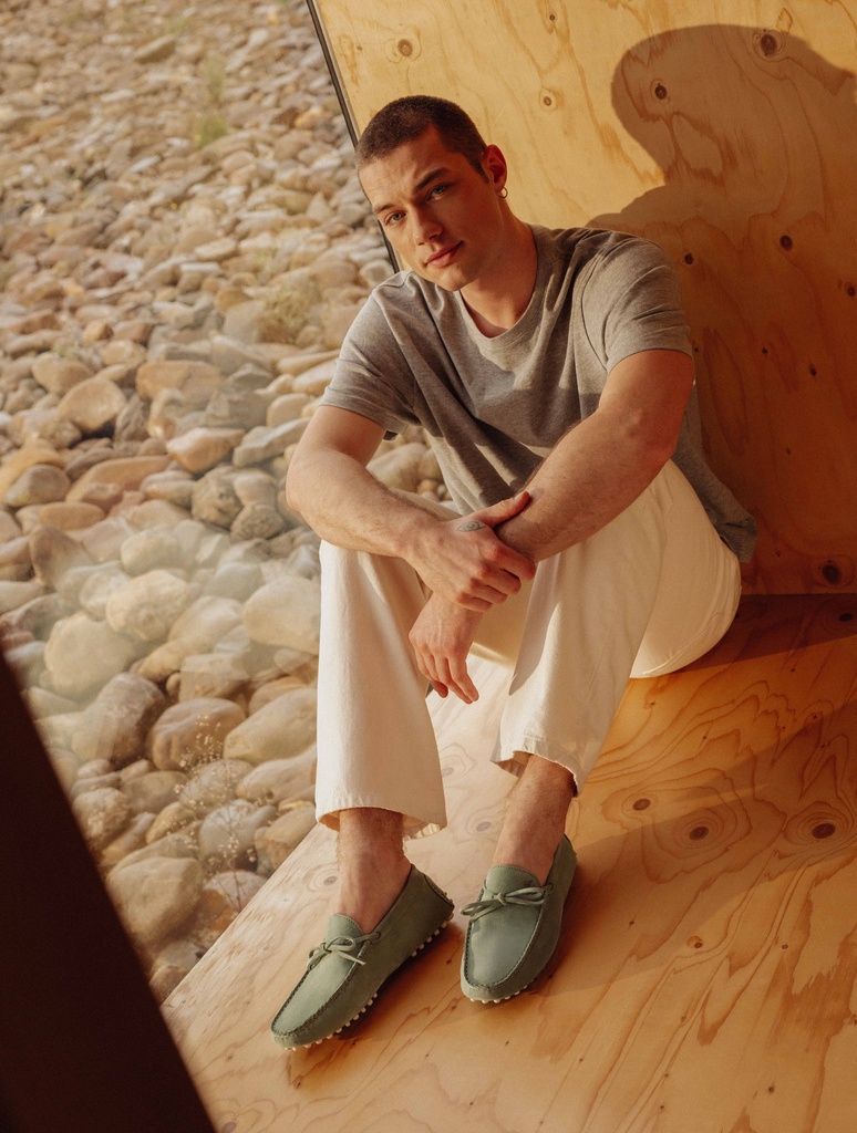 Mokassins : Ayrton - Provence Green