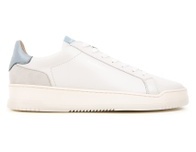 Blanco hueso y azul humo