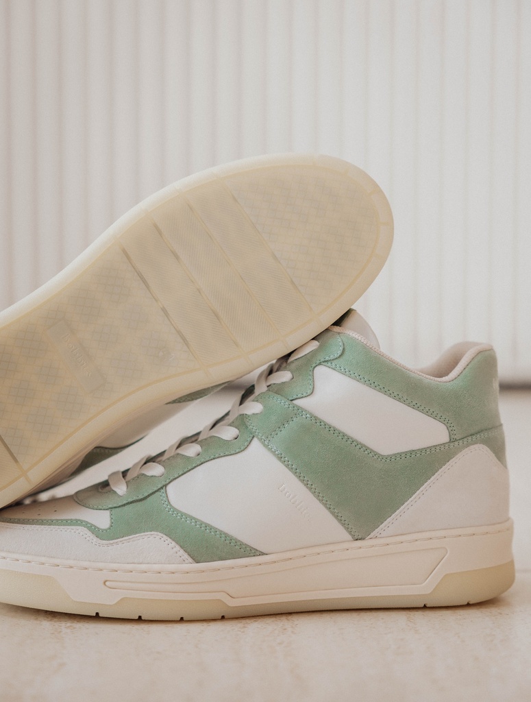Sneakers : Fraser - Off White & Provence Green