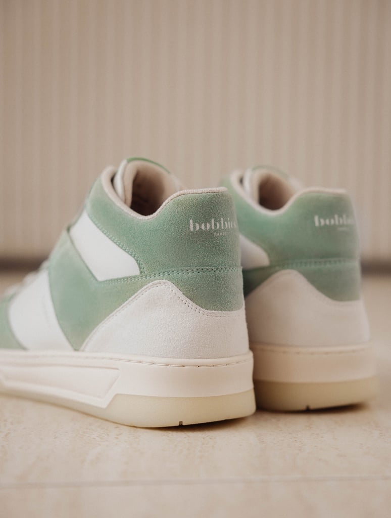 Sneakers : Fraser - Off White & Provence Green