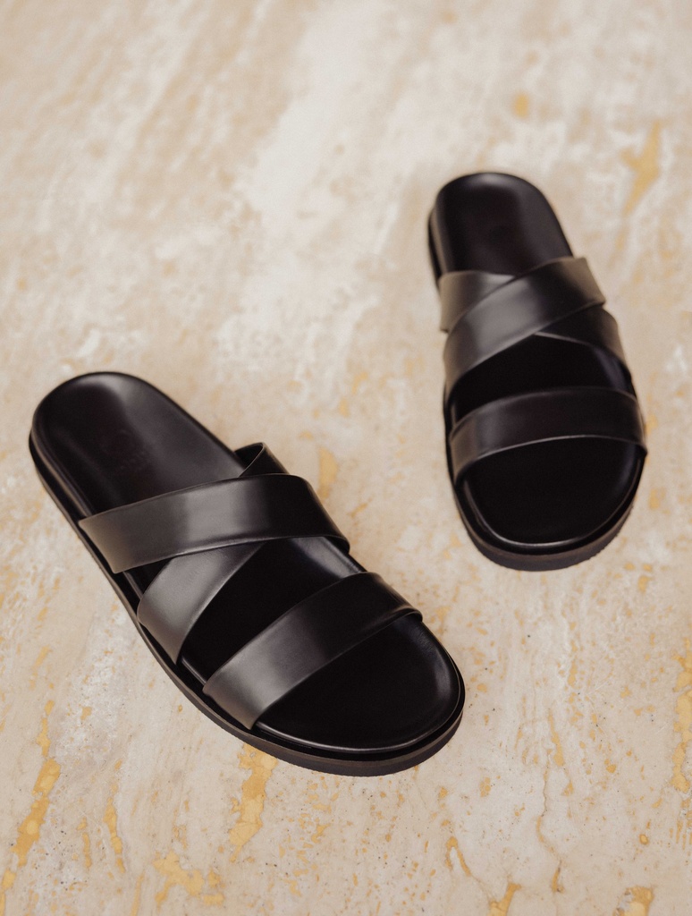 Sandales & Espadrilles : Luca - Intense Black