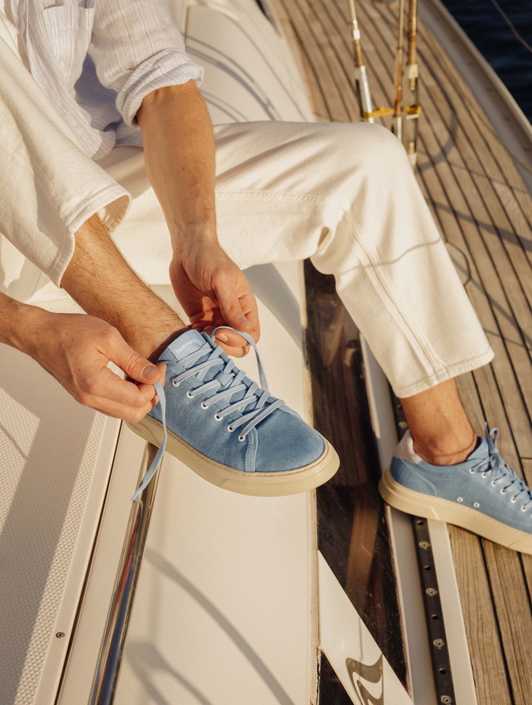 Sneakers : Orlando - Light Wash Denim